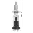 thumbnail image 2 of Houderco Retractable Spring Plunger Con Mango Acanalado De Inoxidable Para, 2 of 8