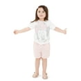 thumbnail image 3 of Minnie Mouse Baby and Toddler Girls’ Shorts Set, 2-Piece Outfit Set, 12M-5T, 3 of 6