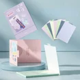 thumbnail image 4 of 100 piezas/juego de papel secante de aceite facial, toallitas limpiadoras faciales, control de aceite, herramienta de limpieza facial absorbente de aceite, desmaquillante, 4 of 5
