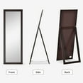 thumbnail image 4 of HOMCOM 58"x 20" Full Length Mirror, Floor Standing Mirror, Dressing Mirror, 4 of 10