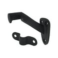 thumbnail image 1 of Deltana HRB325U19 3.31 in. Projection Hand Rail Brackets, Black - Solid, 1 of 1