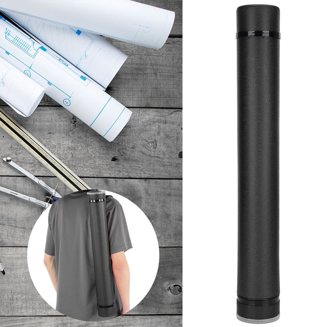Extendable Telescopic Drawing Storage Tube Adjustable Length PE For Posters Maps Artworks Documents Travel Protective Portable Storage Case