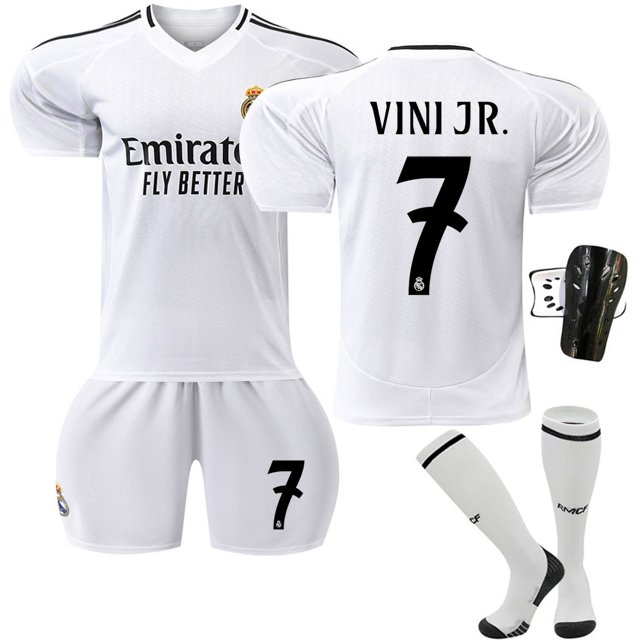 Maillot de Soccer pour Garçons et Filles, COURTOIS 1 RODRYGO 11 VINI JR.7 MODRIC 10