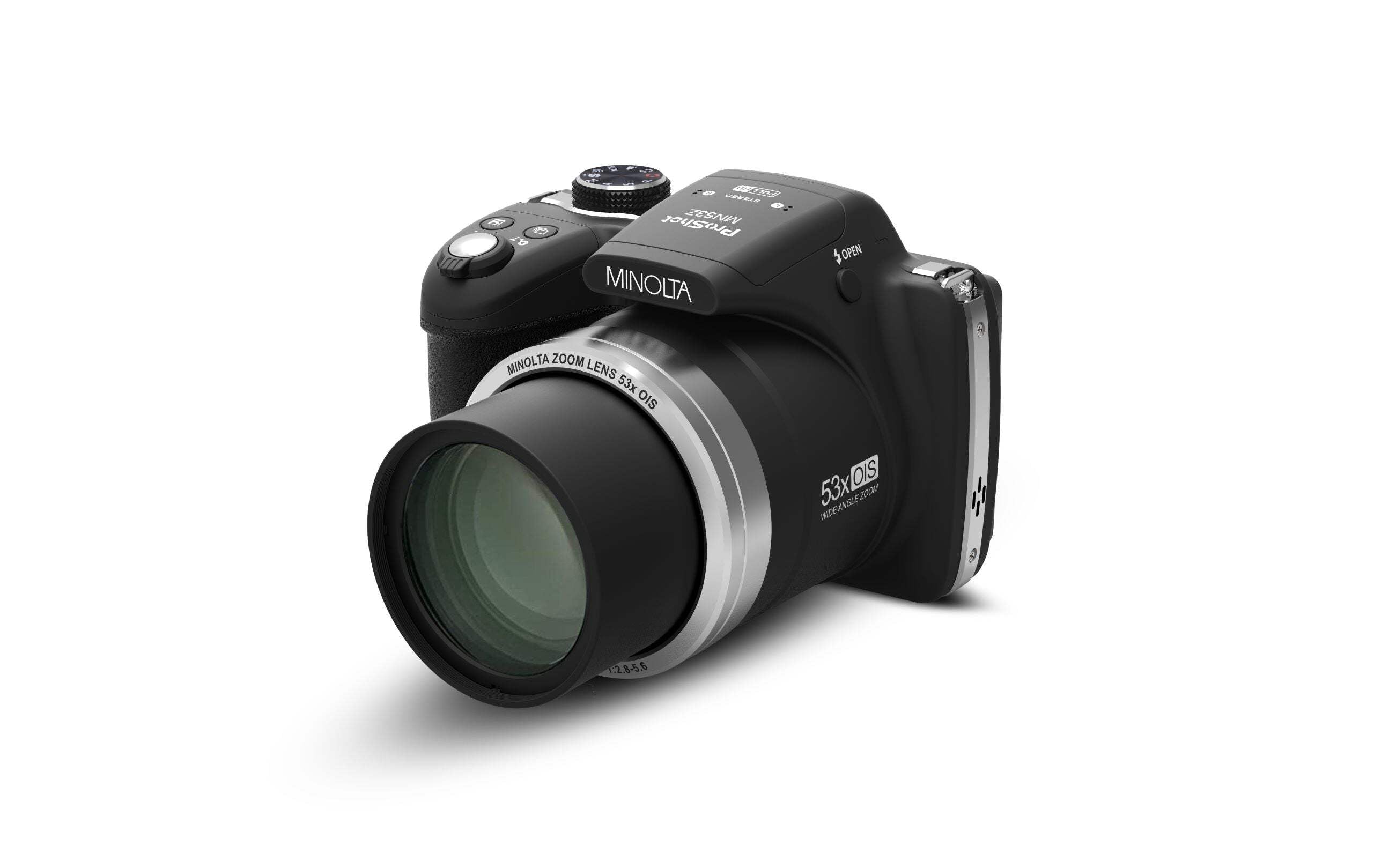 Minolta MN53Z-P 16.0-Megapixel 53x Zoom Bridge Camera (Purple
