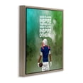 thumbnail image 3 of Stupell Industries Great Players Inspiring Athlete Quote Brown Framed Floater Canvas Wall Art, design by Marcus Prime, 18 x 18, 3 of 9