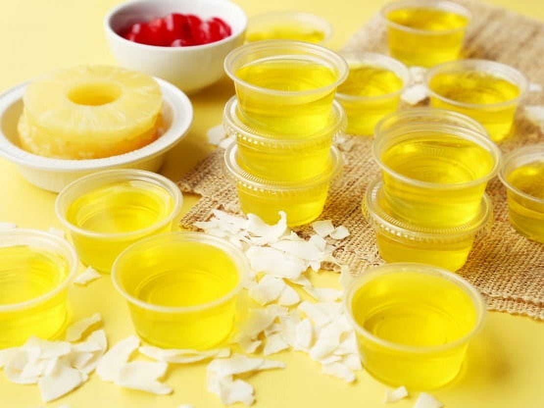 Pineapple Halal Gelatin Dessert Jell-O 3.oz each - Pack of 6 - جيليه الأناناس حلال