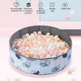 thumbnail image 3 of Lomubue 100Pcs Ball Pit Balls Thickened Odor-free High Elastic Safe Bite-resistant Entertainment PE Material Macaron Color Pit Balls Kids Gift, 3 of 10