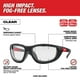 thumbnail image 2 of Gafas de seguridad Milwaukee Clear Performance con junta, 2 of 3