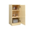 thumbnail image 3 of Palace Imports 100% Solid Wood 16.5" Bathroom Cabinet with Solid Door, Yellow, 3 of 5