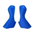 thumbnail image 1 of Puños de bicicleta DYNWAVEMX protectores de palanca de bicicleta par de accesorios cubierta de soporte de silicona Azul, 1 of 8