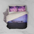 thumbnail image 2 of 3D Purple Sky Juego de Funda de edredón Juego de fundas de almohada 120, 2 of 2