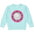 thumbnail image 2 of Inktastic Volleyball Girl Toddler Sweatshirt, 2 of 4