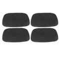thumbnail image 4 of Falleo Clearance 4pcs Chicken Nest Mat Washable Chicken Nesting Pads Nesting Box Pads for Laying Eggs Black, 4 of 5