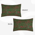 thumbnail image 4 of Fotbe Red Snake Pillow Cases - Envelope Closure - Luxury, Extra Soft, Cooling Pillow Covers - Wrinkle, Fade, Stain Resistant-14"x20", 4 of 8