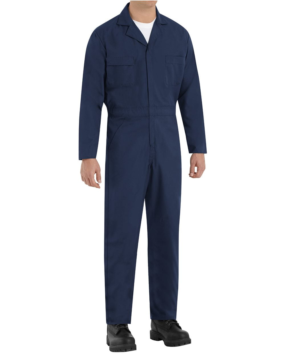 ●depound● Check Overall One Piece Navy DP2535OP005MNAFR Red Kap® Men's Long Sleeve Speedsuit - Walmart.com
