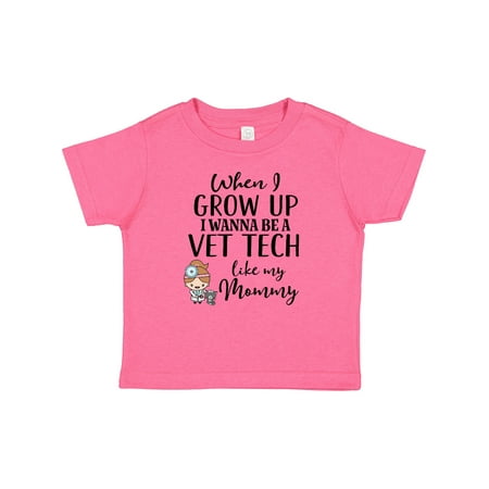 

Inktastic Vet Tech Mom Veterinary Technician Gift Baby Girl T-Shirt