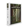thumbnail image 2 of Always Take the Scenic Route, Forest, Geometric Lithograph (1000 Piece Puzzle, Size 19x27, Challenging Jigsaw Puzzle for Adults and Family, Made in USA), 2 of 4