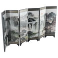 thumbnail image 6 of Vintage Mini Folding Panel Screen Room Divider for Home Decor, 6 of 8