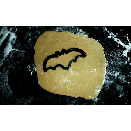 LAMINATED POSTER Baking Halloween Bat Pastry Black Molds Poster Print 24 x 36