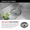 thumbnail image 4 of Delta 953034-24SL-SS Lenta 24” Undermount 16 Gauge Stainless Steel Single Bowl Laundry, 4 of 7