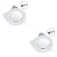 thumbnail image 3 of Injueey USB Cup Warmer Pad 5W Eléctrico 55 ° Timing Cup Calentador Cartoon Portable Bottle Mug para Home Office blanco 2piezas, 3 of 6