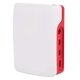 thumbnail image 2 of Belle Coque de Protection, Boîtier à Surface Lisse Antipoussière, Prise Transparente à Haute Durabilité de Remplacement pour Raspberry Pi 4B Résistance à la Corrosion Noir Rouge,Noir,Blanc Rouge, 2 of 8