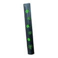 thumbnail image 1 of Funda de cuero para palo de alineación de golf, con bordado de golf para reemplazo de la suerte Negro, 1 of 9