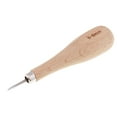 thumbnail image 3 of AMLESO 3Pcs/Set Wooden Handle Sewing Awl Leather Sewing Awl for Leather Sewing Supplies, 3 of 8