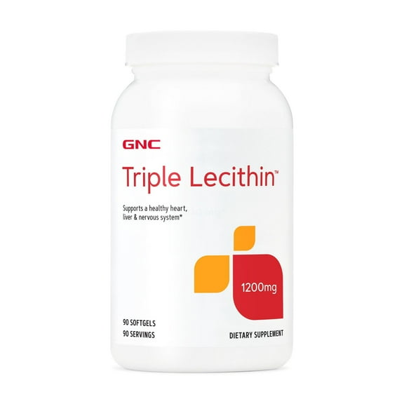 GNC Triple Lecithin 1200 MG - 90 Softgels | 90 Servings