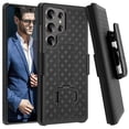 thumbnail image 1 of Funda Fingic para Samsung Galaxy S25 Ultra con clip para cinturón, color negro, 1 of 7