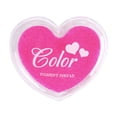 thumbnail image 1 of Craft Finger Ink Pad Stamps Candy Colors Heart-Shaped Design Fingerprint Inkpad for DIY Scrapbooking Rubber Stamp Card Making, 1 of 8