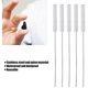 thumbnail image 3 of Hearing Aid Cleaning Brush Anggrek 10pcs 25mm Hearing Aid Vent Brush Hair Hearing Aid Tube Cleaning Tool Accessory Earhook Tube Cleaning Brush, 3 of 5