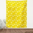 thumbnail image 4 of Ambesonne Yellow and White Fabric by the Yard Upholstery, Colorful Dandelion, 10 Yards, Yellow White, 4 of 5