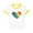 Yellow, variant on Boys Girls Graphic T-shirts Cotton Kids Plain Round Neck Basic Top - Children School Active Tees Shirts Age 3-13 Years Yellow 3-4 Years
