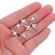thumbnail image 3 of ColoMX 100 mini colgantes de estrella para bisutería, con punta hueca, para pendientes, pulseras, collares, bisutería y manualidades., 3 of 8