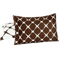 thumbnail image 5 of Mocassi 3-Piece Duvet Set, Bloomingdale Design, Comforter Cover with Corner Ties & Button Closure, Full/Queen, Brown, 5 of 5
