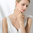 thumbnail image 4 of Solid 14K, 18K Gold Bracelets for Women, Real Gold Bead Thin Chain Bracelet, 4 of 8
