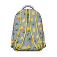 thumbnail image 4 of Fresh Lemon Students Backpack Cute Yellow Fruit School Bag with Floral I Love Lemons Pattern, Lightweight and Adjustable Strap, 4 of 5
