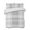 Gray, White, variant on Quilts Twin Size, Black Buffalo Plaid Soft Comforter Bedding Set for Bed, Farmhouse Modern Checkered Lightweight Quilted Bedspread with Pillow Cover(2 Pieces) for All Season, 68x86 Inch