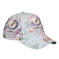 thumbnail image 3 of Balery Vintage Rose Baseball Cap For Women Men,Adjustable Size For Running Workouts And Outdoor Activities All Seasons, 3 of 9