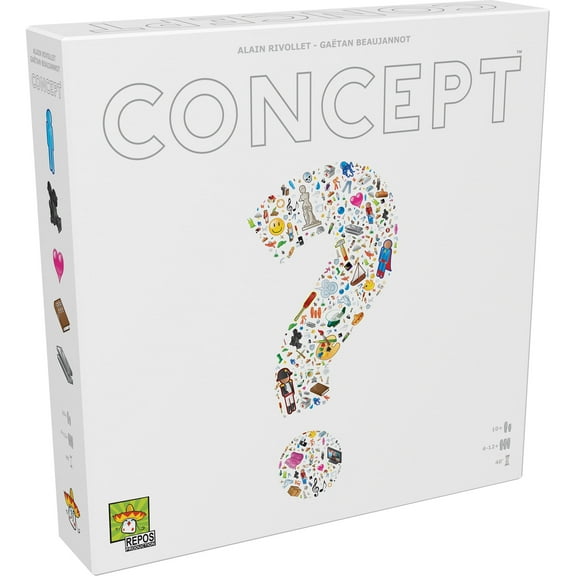 Concept Family Party Board Game for Ages 10 , from Asmodee