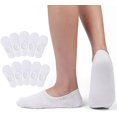 thumbnail image 1 of Calcetines Bajos para Mujer Hombre 10 Pares Calcetines Deportivos de Algodón Antideslizantes Informales Invisibles, 1 of 4
