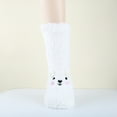 thumbnail image 2 of Calcetines de invierno con forma de oso, calcetines para el hogar, calcetines hasta la mitad de la pantorrilla, calcetines para dormir, calcetines de terciopelo hasta la mitad del suelo, calcetines, 2 of 7