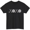 thumbnail image 1 of XOXO - playera de golf para el día de San Valentín, diseño de golf, humor romántico, unisex, 1 of 5