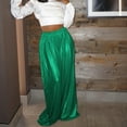 thumbnail image 3 of SNKSDGM Women's Plus Palazzo Pants for Women Petite Short Sweatpants Women Wide Leg Baggy Ladies Fashion Casual Hot Stamping Wide Leg Pants Waist Pants, 3 of 8
