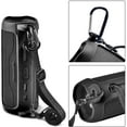 thumbnail image 3 of Silicone Case Cover for JBL FLIP 6 Waterproof Portable Bluetooth Speaker with Shoulder Strap and Carabiner - Black, 3 of 7