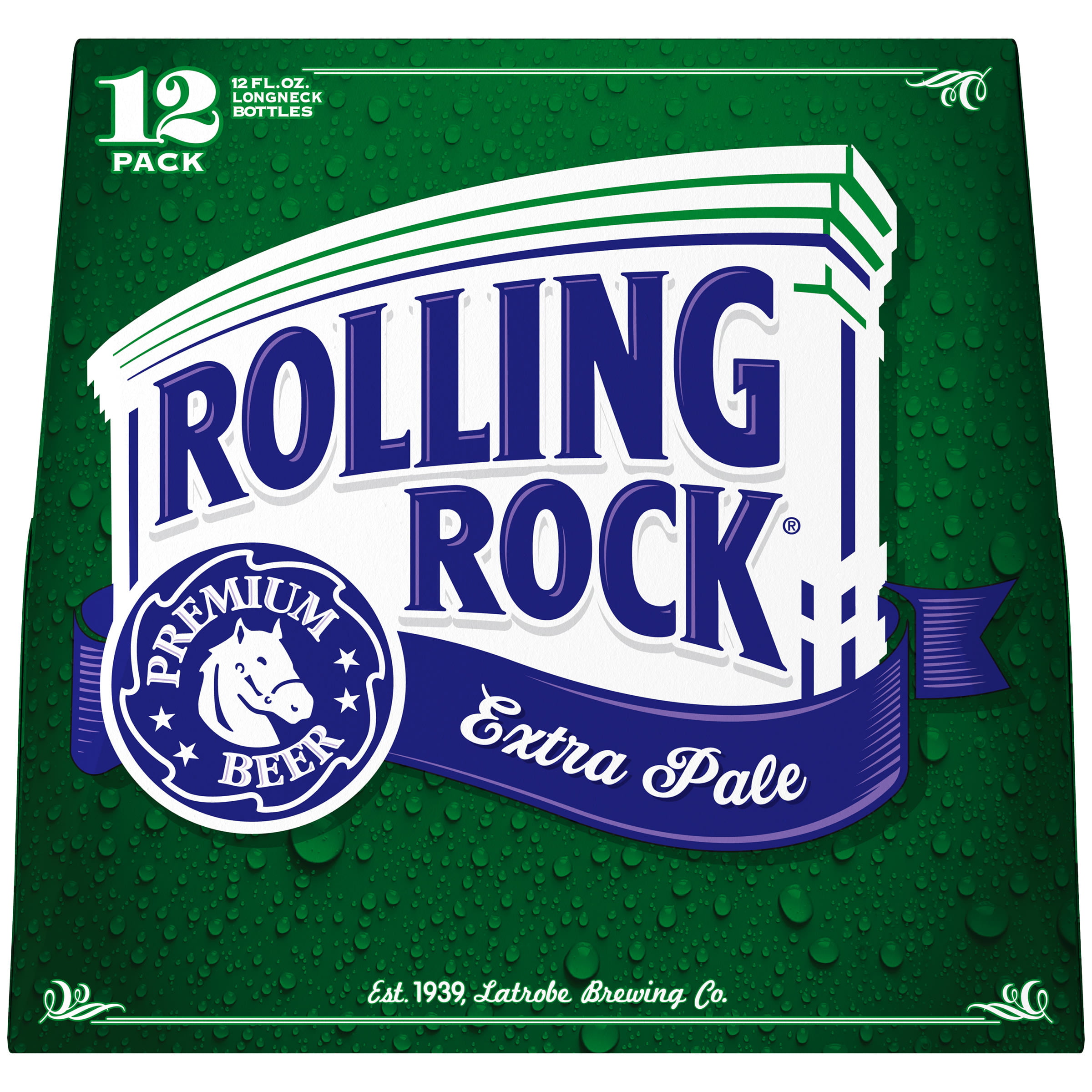ROLLING ROCK Die Cut Horse Logo STICKER decal craft beer brewery brewing 