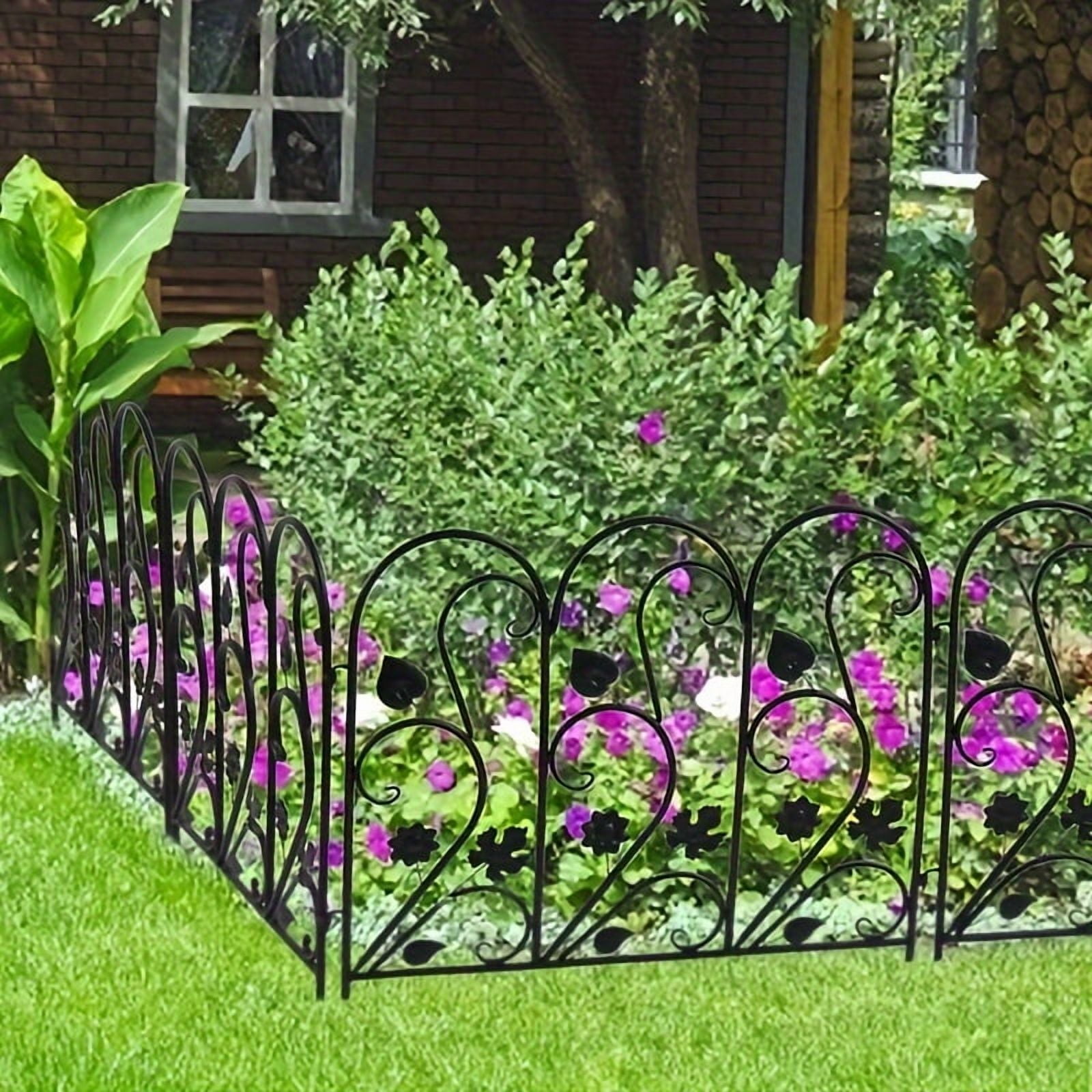Unbranded Decorative Garden Fence Panel for Animals (5 Pack)