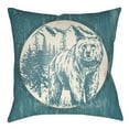 thumbnail image 6 of Artistic Weavers Lodge Cabin Bear Pillow Poly Filled 16' x 16', 6 of 7