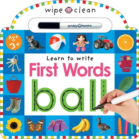 First Words Childrens Board Books - Wipe Clean 1st Words (Board Book)